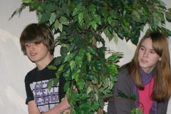 2010 Emma auf dem Ahornbaum